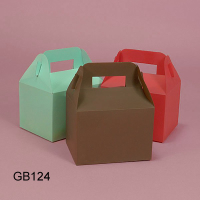 Colored Paper CupCake boxes