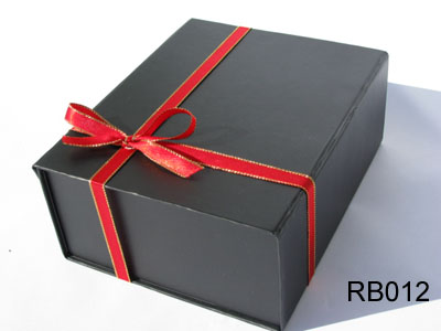 Decoartive Black Cardboard Storage Box