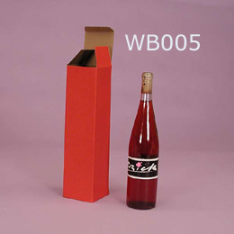 Wellpapier Wein Geschenk-Box