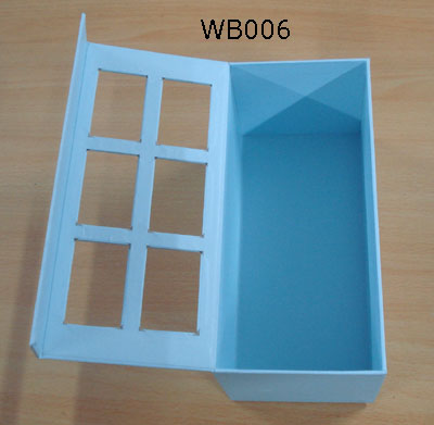 Wine Box with Small Windows