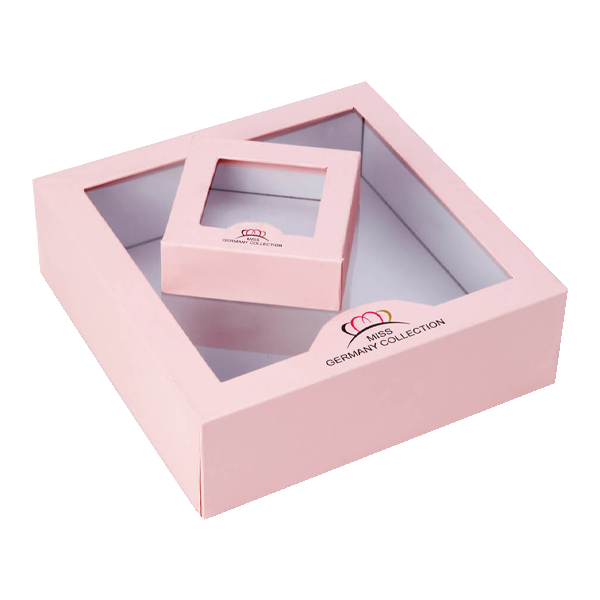 Square Gift Box with window
